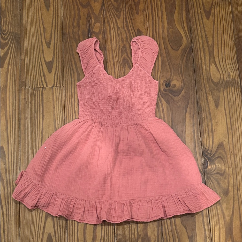 American Eagle Outfitters Pink Ruffled Women’s Dress